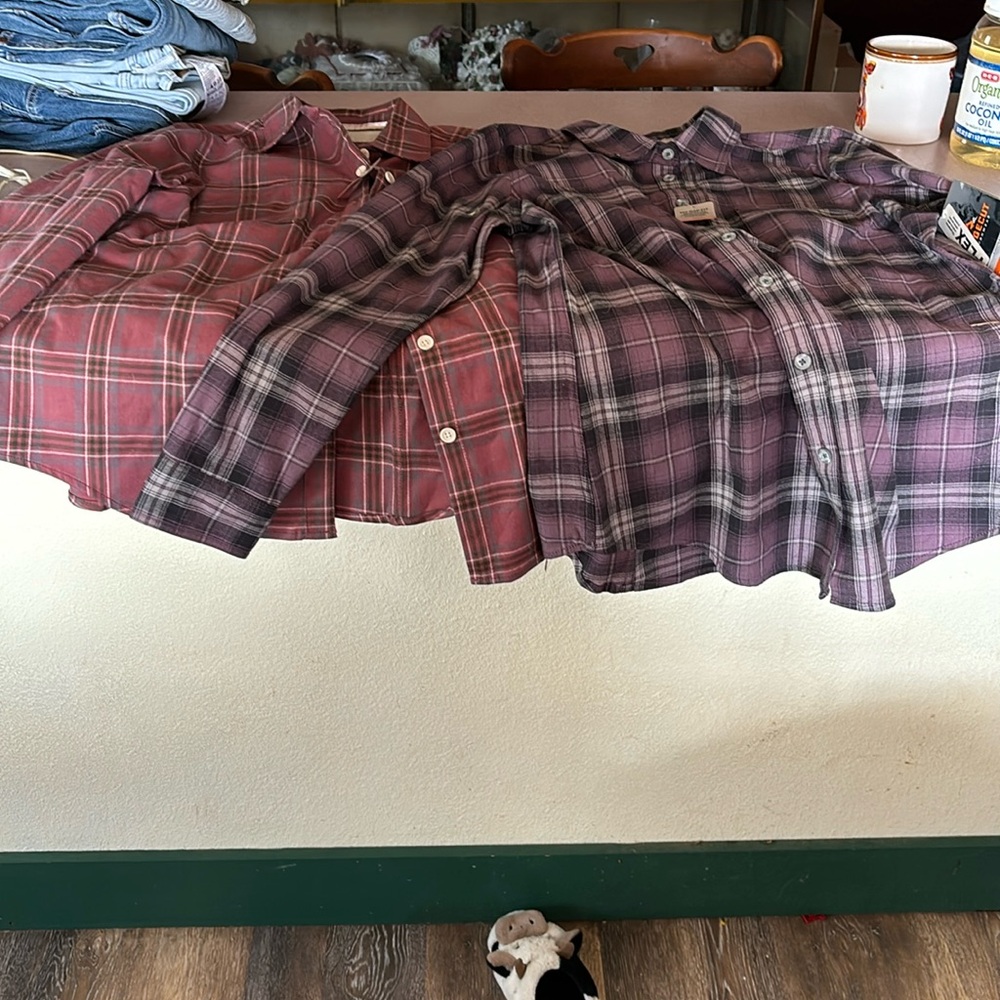 Long sleeve flannels